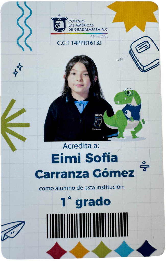 Muestra credencial frente 10