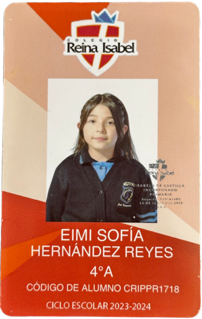 Muestra credencial frente 4