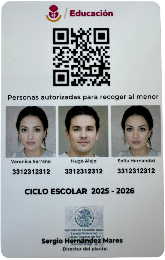 Muestra credencial reverso 5