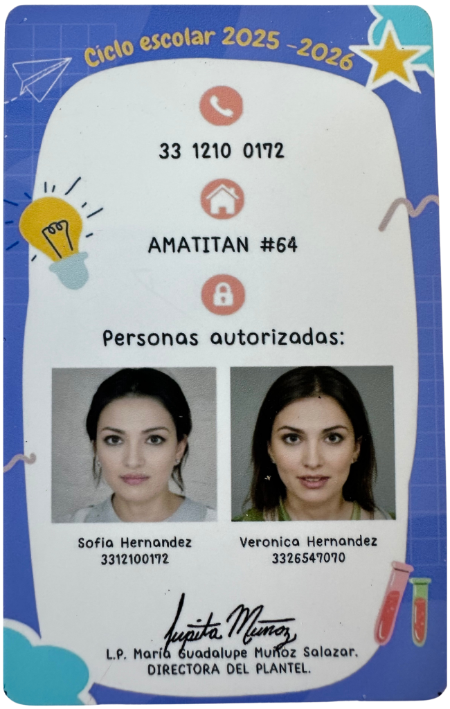 Muestra credencial reverso 6